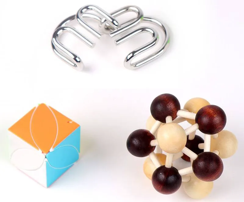 SET OF 3 OF THE BEST PUZZLES MENSA