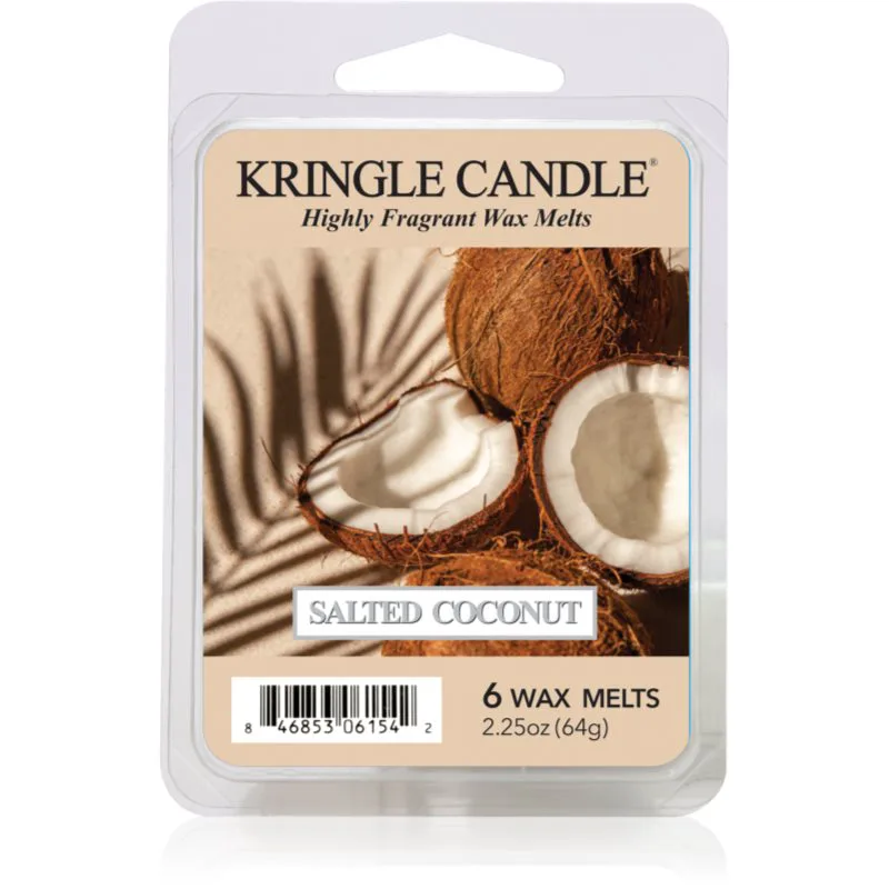 Kringle Candle Salted Coconut κερί για αρωματική λάμπα 64 γρ