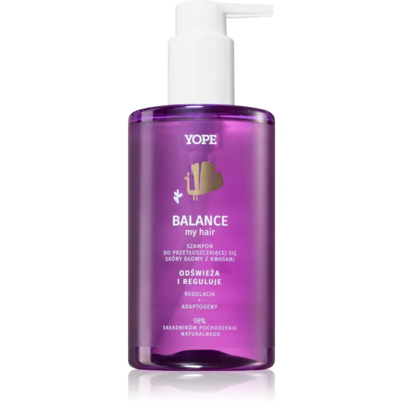 Yope BALANCE my hair καθαριστικό σαμπουάν Για λιπαρό δέρμα της κεφαλής 300 ml