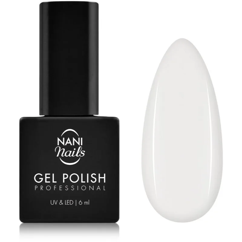 NaniNails NANI Professional τζελ βερνίκι νυχιών απόχρωση Snowflake 6 ml