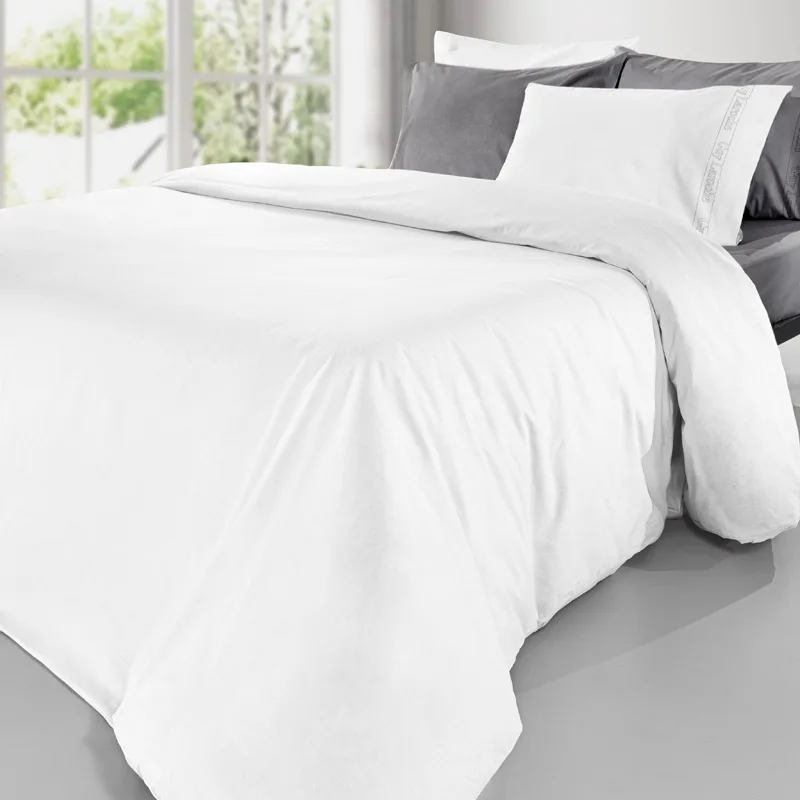 Σεντόνι Μεμονωμένο Μονό 170X270 Guy Laroche Color Plus White Χωρίς Λάστιχο (170x270)