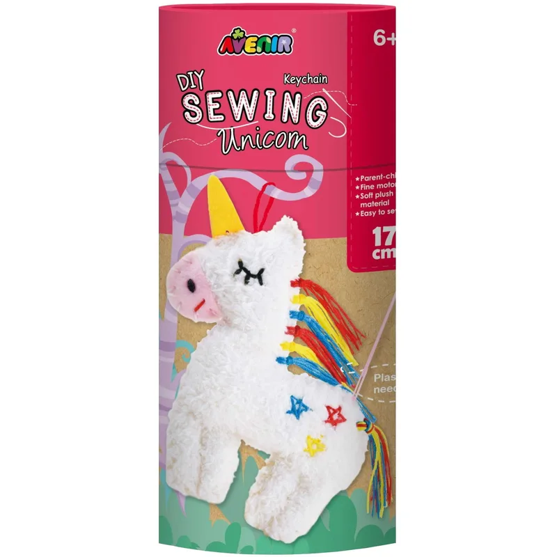Avenir Sewing Keychain Κωδ 60202 Κούκλα Ραπτικής Μονόκερος 1 Τεμάχιο - Unicorn