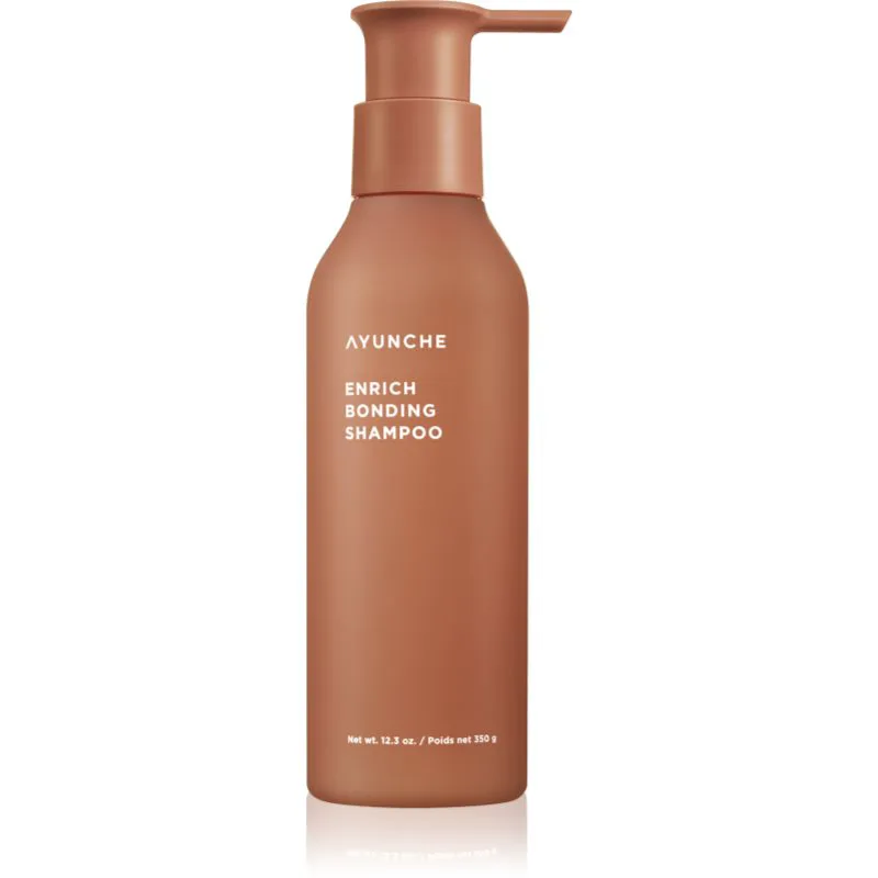 AYUNCHE Enrich Bonding Shampoo εντατικά αποκαταστατικό σαμπουάν για κατεστραμμένα μαλλιά 350 γρ