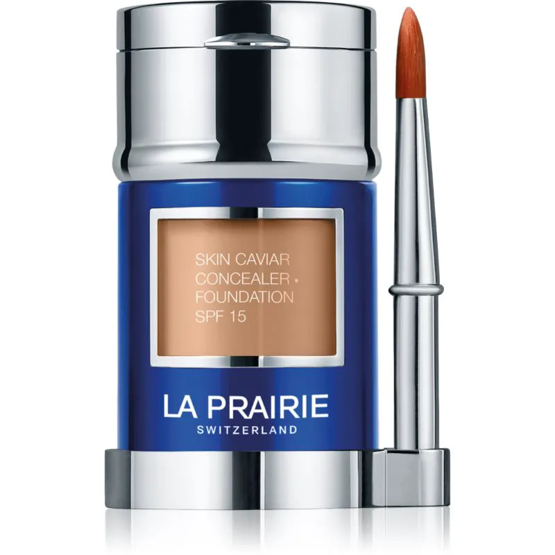 La Prairie Skin Caviar Concealer Foundation μεικ απ και διορθωτής SPF 15 απόχρωση NW-20 Warm Μπεζ 30 ml