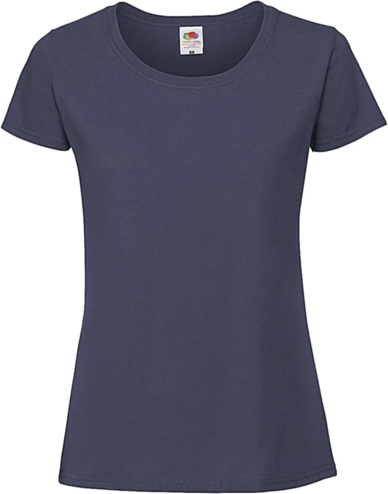 Γυναικειο Μπλουζακι Ringspun Premium T Fruit of the Loom 61-424-0 Navy