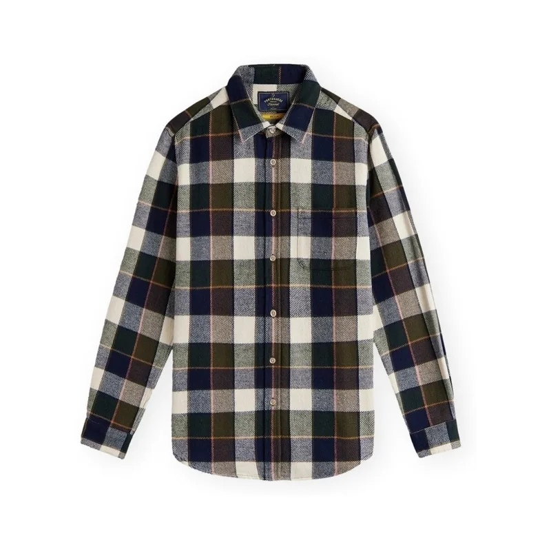 Πουκάμισο με μακριά μανίκια Portuguese Flannel Pine Shirt