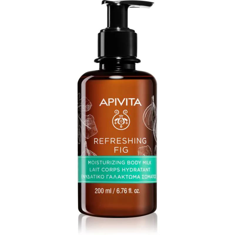 Apivita Refreshing Fig Moisturizing Body Milk ενυδατικό γαλάκτωμα σώματος 200 ml