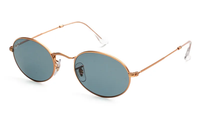 RAY BAN ΓΥΑΛΙΑ ΗΛΙΟΥ RAY BAN OVAL 3547 9202S2 5121 3547 Καφέ