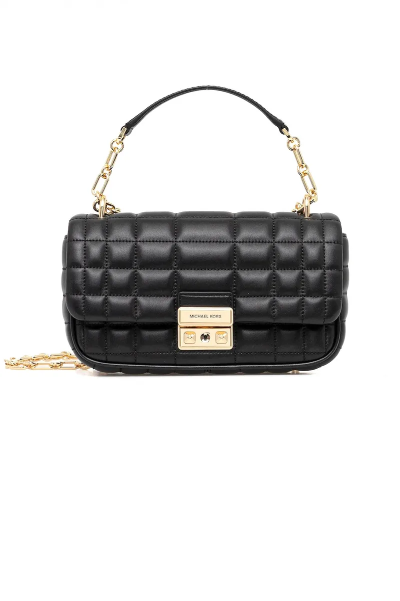 MICHAEL KORS ΤΣΑΝΤΑΚΙ CROSSBODY/ΩΜΟΥ ΚΑΠΙΤΟΝΕ ΑΛΥΣΙΔΑ LOGO MAYΡΟ