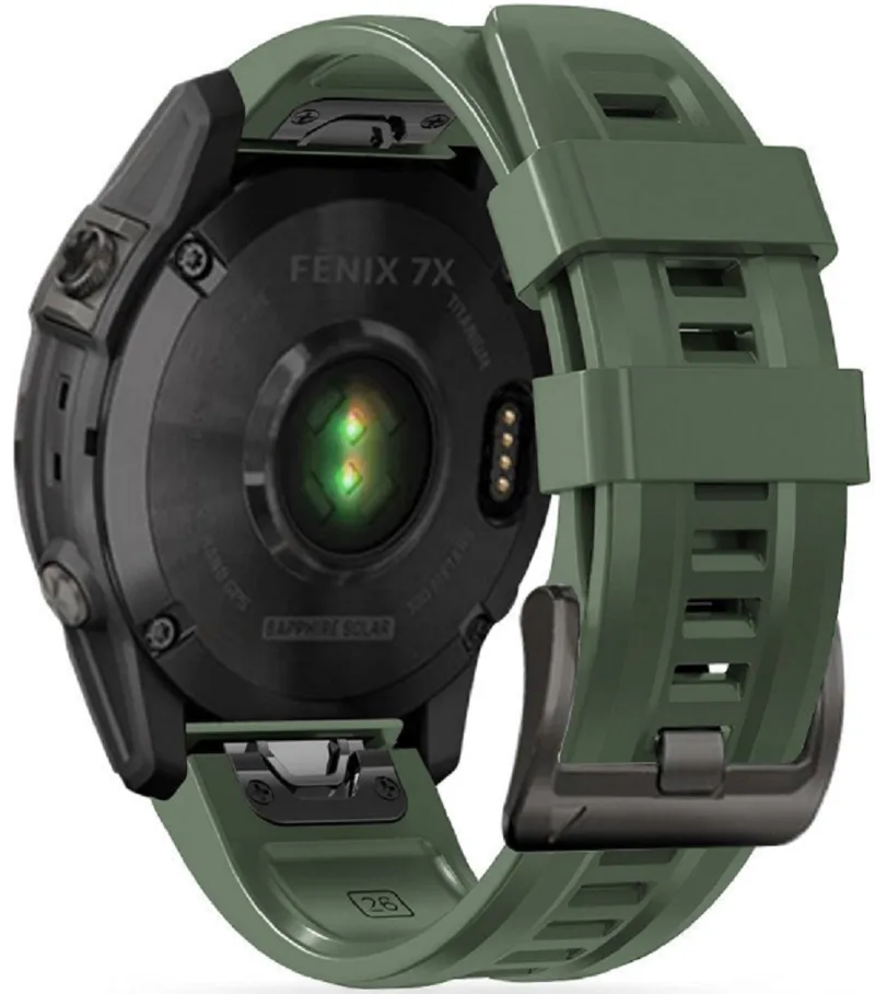 Tech-Protect Λουράκι Σιλικόνης Iconband Garmin Fenix 5/6/6 Pro/7/8/E (47mm) - Army Green (9589046921537)