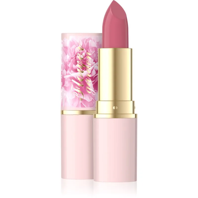 Eveline Cosmetics Flower Garden ενυδατικό στιλπνό κραγιόν απόχρωση 01 4 γρ