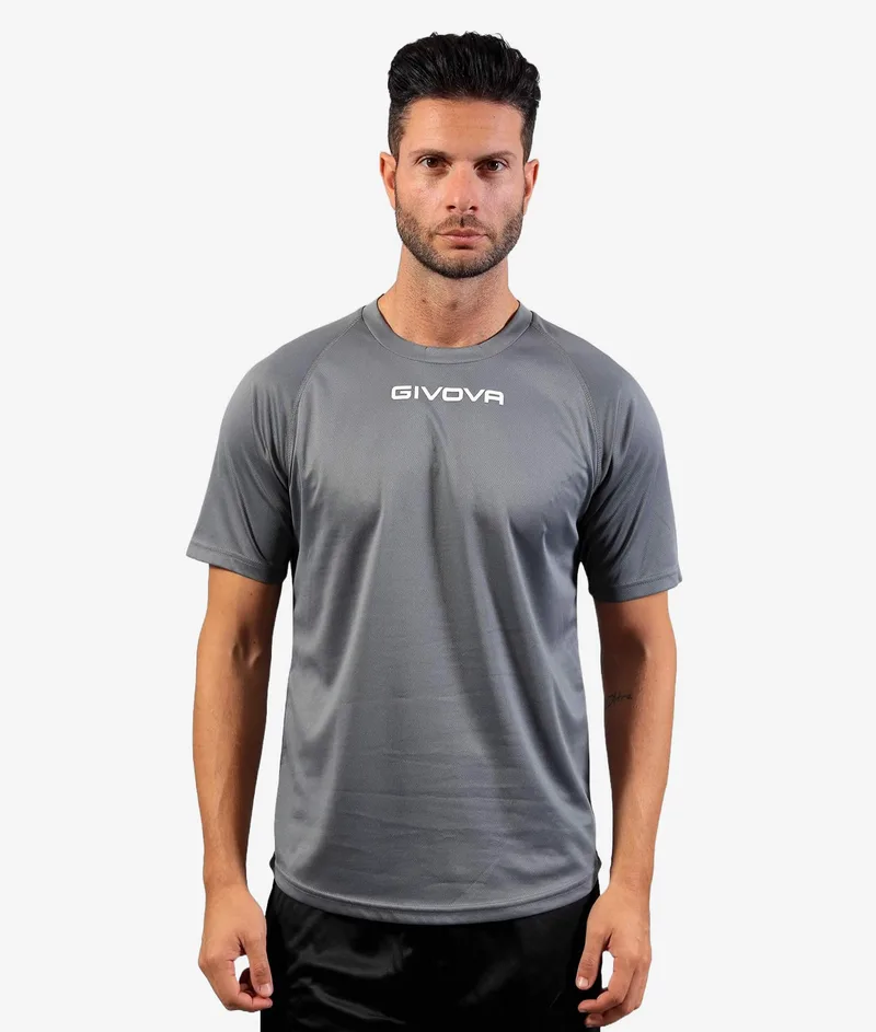 Dry-Fit T-Shirt GIVOVA MAC01-0023 Dark Grey