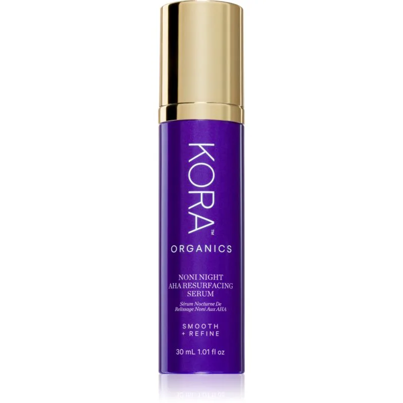 KORA Organics Noni Night AHA Resurfacing Serum αναγεννητικός ορός 30 ml