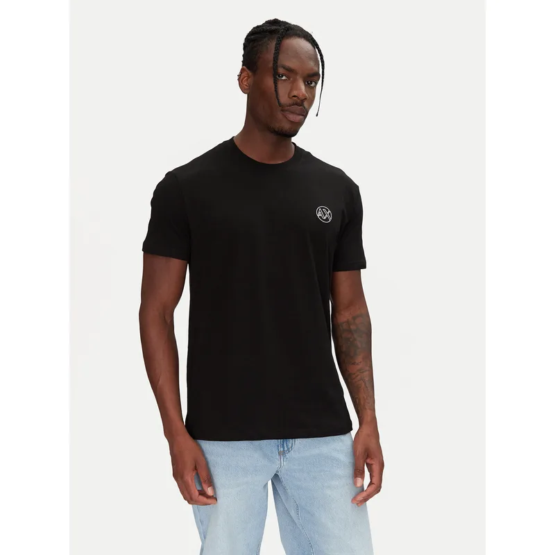 Armani Exchange T-Shirt XM000558 AF10358 UC001 Μαύρο Regular Fit