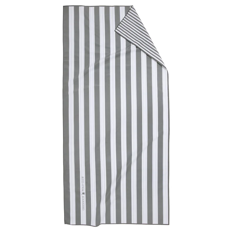Greenwich polo club πετσετα θαλασσησ 80χ170 essential 5220 grey
