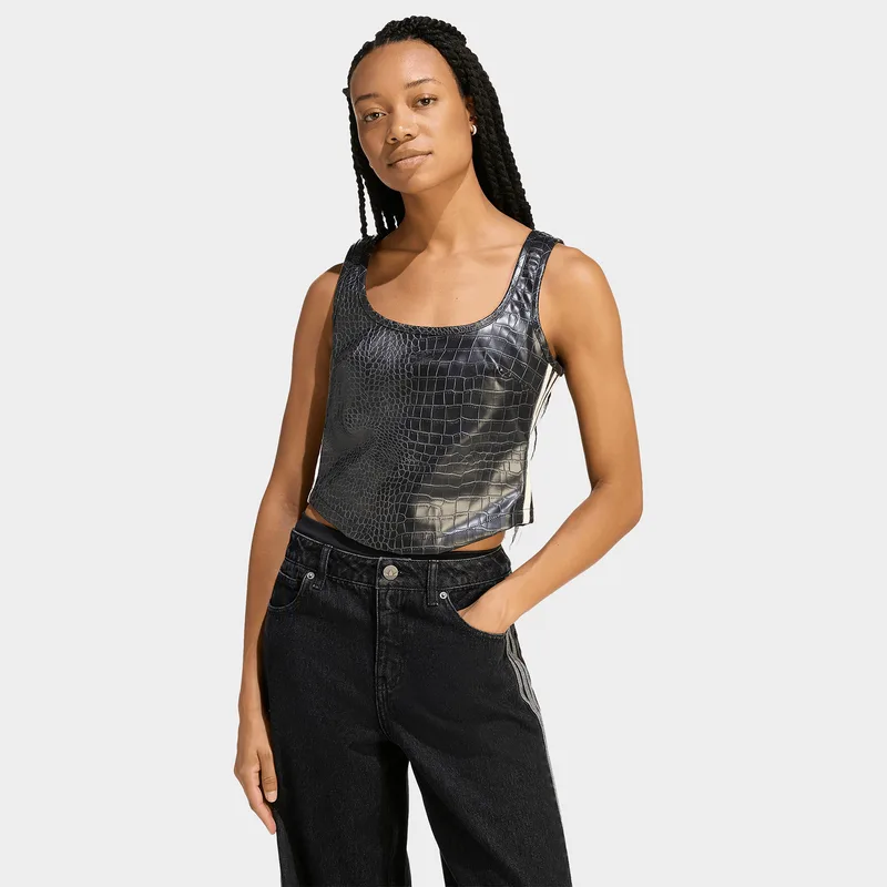 adidas Originals Pleather Corset Γυναικεία Αμάνικη Μπλούζα (9000261739_1469)