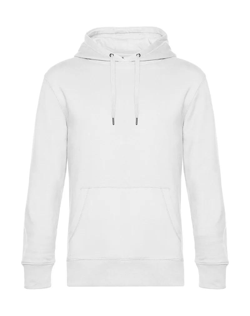 Hoodie Φούτερ WU02K B & C King White