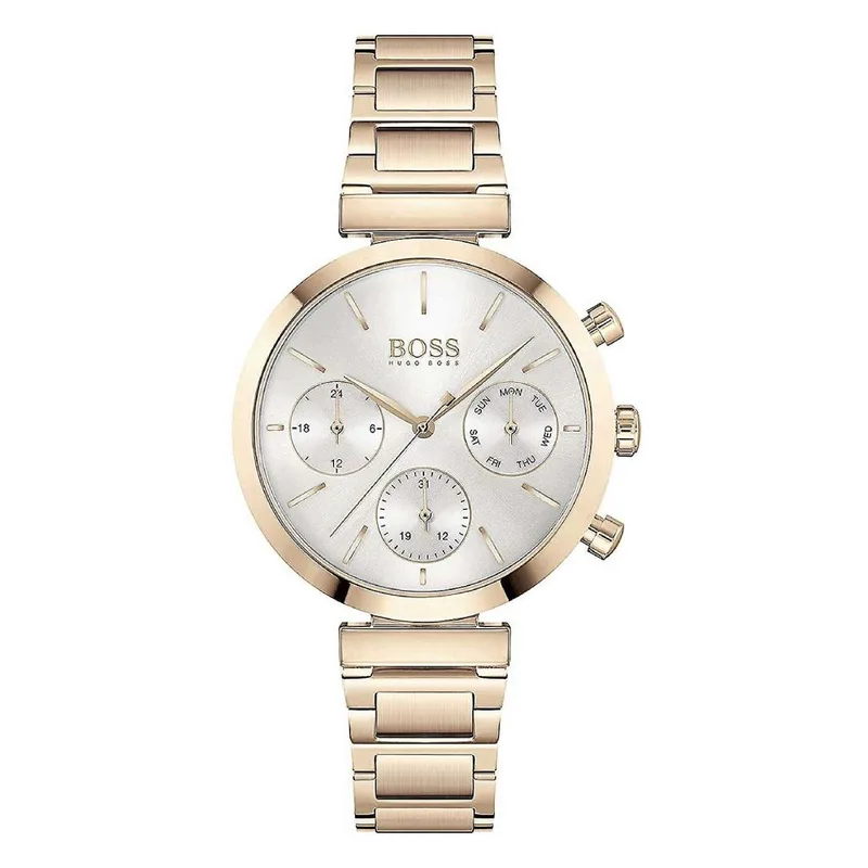 HUGO BOSS Flawless Rose Χρυσό Stainless Steel Bracelet 1502531