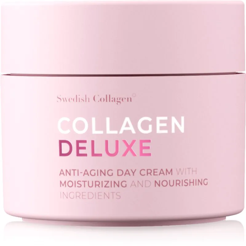 Swedish Collagen Deluxe Day Cream κρέμα ημέρας με αναζωογονητικά αποτέλεσματα 50 ml