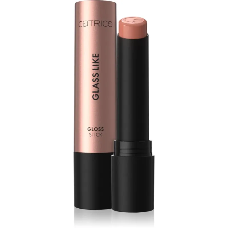 Catrice Glass Like Gloss Stick ενυδατικό στιλπνό κραγιόν απόχρωση 010 Bare Ambition 3 γρ