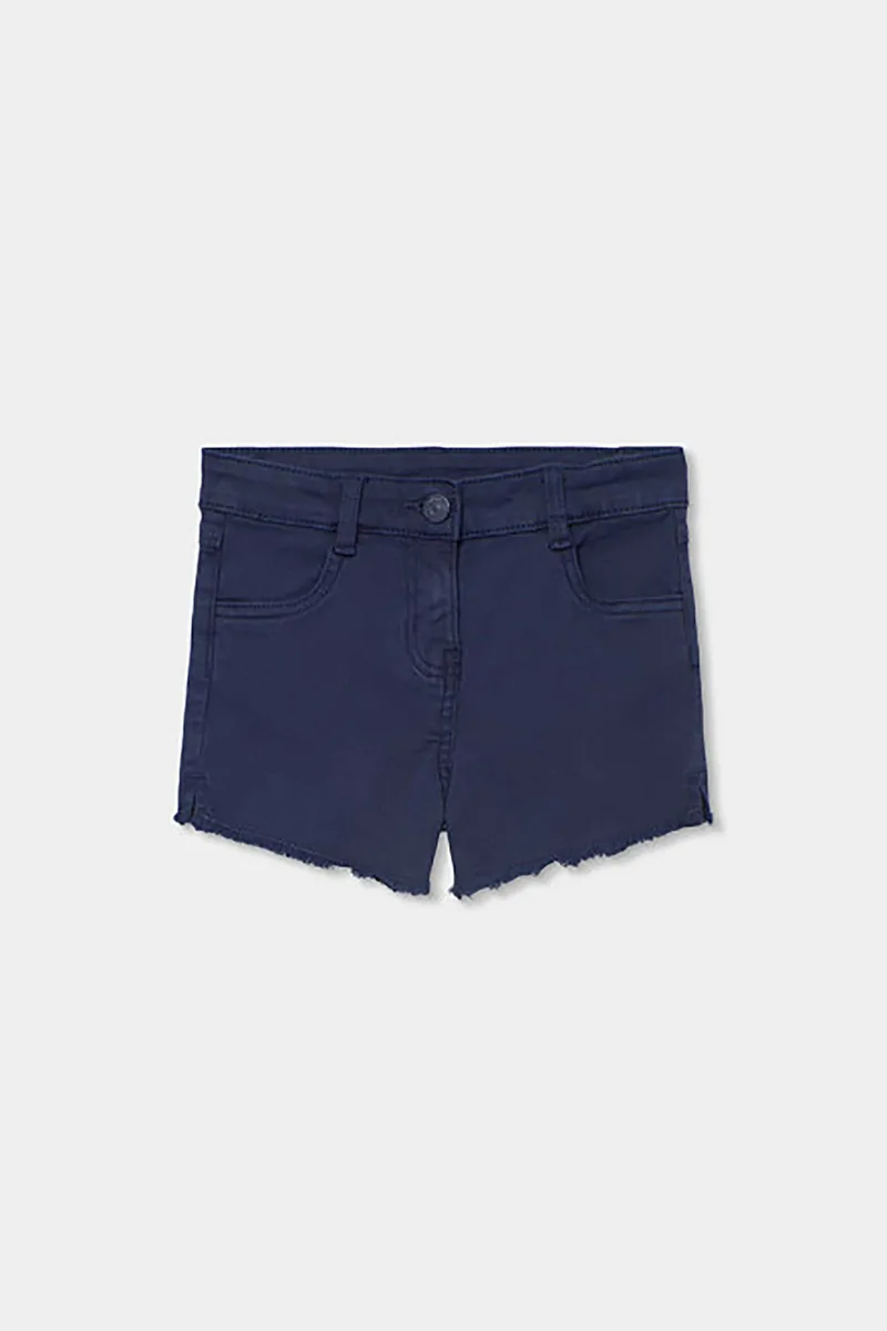 Boboli παιδικό denim σορτς μονόχρωμο - 493084 Μπλε Σκούρο