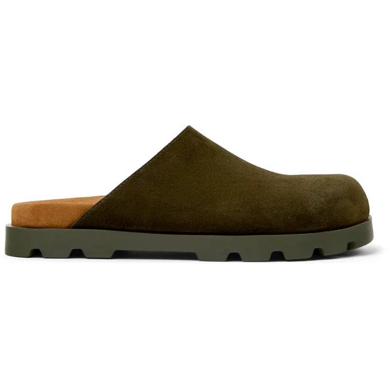 CAMPER Brutus Sandal - Clogs Για Ανδρικα - Πράσινο, Μέγεθος 45, Suede