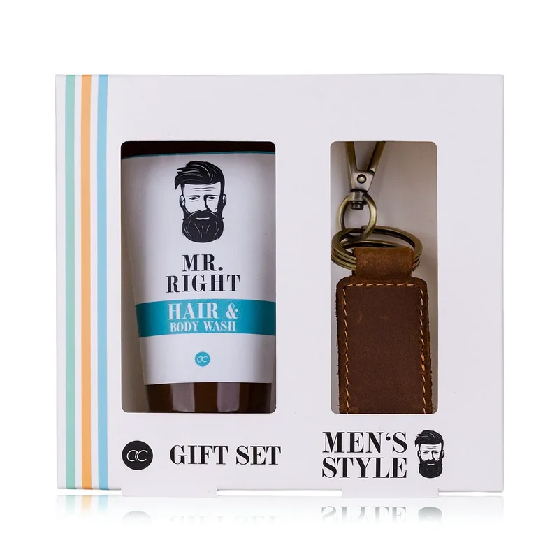 Men's Style Aνδρικό σετ περιποίησης με αφρόλουτρο 100ml & μπρελόκ κλειδιών