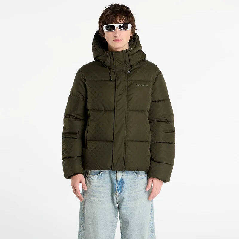 Μπουφάν Daily Paper Monogram Puffer Jacket UNISEX Rosin Green XL