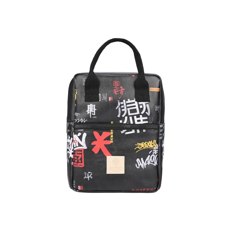Τσάντα Φαγητού Ισοθερμική PVC Leather Tokyo Underground Save The Aegean Estia 7lt-20x14x27εκ. 01-22396 - estia - 01-22396