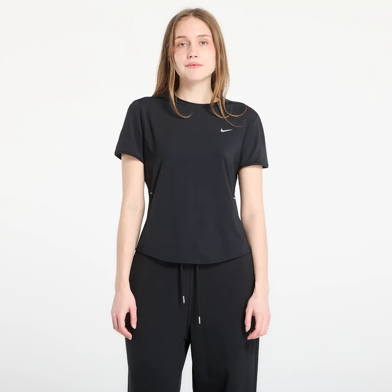 T-shirt Nike Swift Women's Dri-FIT Short-Sleeve Running Top Black/ Reflective Silv M