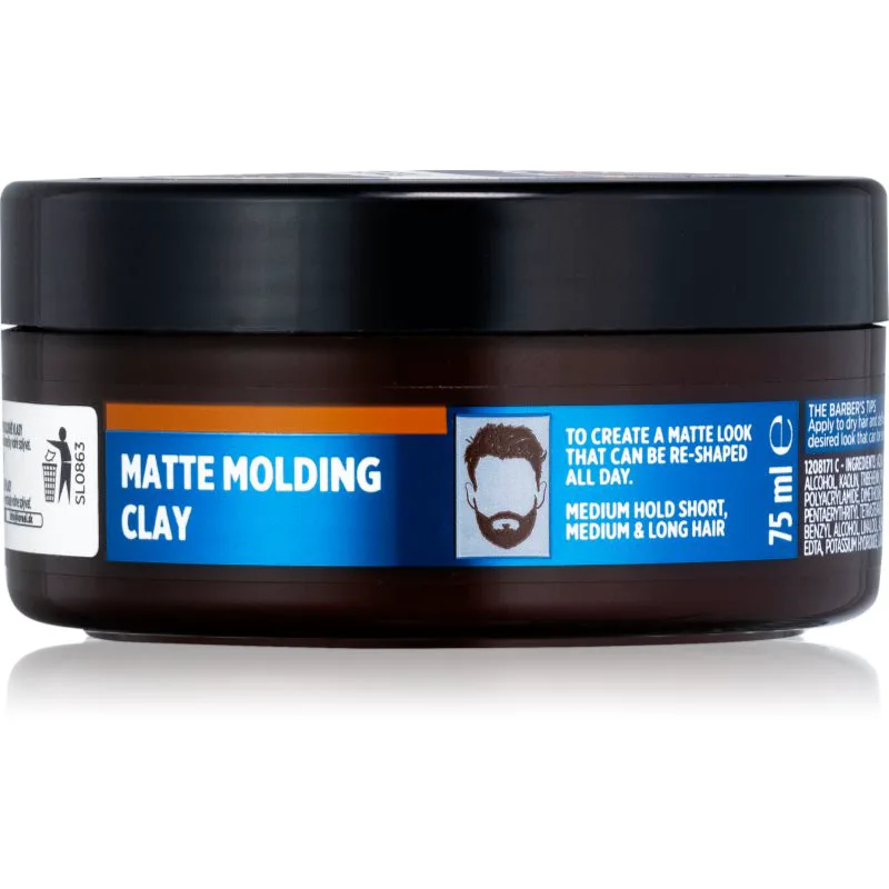 L’Oréal Paris Men Expert Barber Club στάιλινγκ άργιλο για τα μαλλιά με ματ αποτελέσματα 75 ml