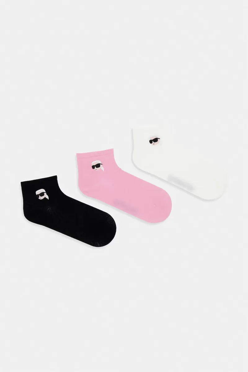 Karl Lagerfeld κάλτσες Γυναικεία K/IKON 3-pack