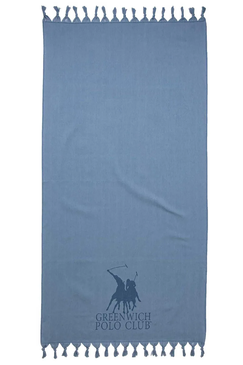 Greenwich Polo Club unisex πετσέτα θαλάσσης 90 x 170 cm "3795" - 267901703795 Μπλε