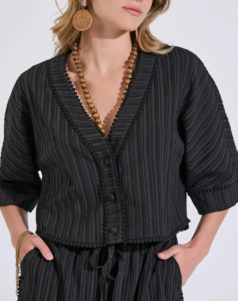 BILL COST ΠΟΥΚΑΜΙΣΟ 10-350542-0-Μαύρο Black