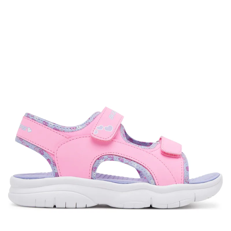 Σανδάλια Skechers Flex Splash-Heart Galore 303049L/HPLV Ροζ