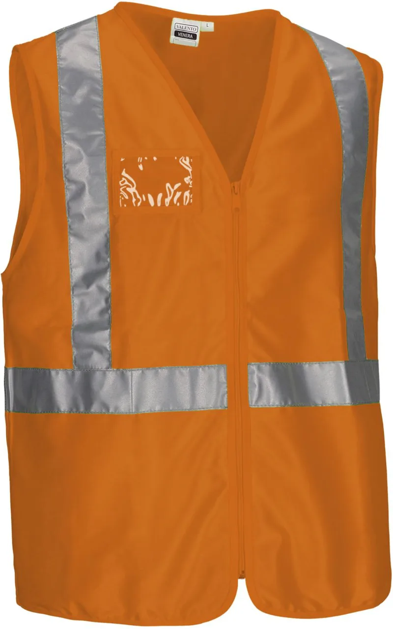 Γιλέκο ασφαλείας Hi-Vis VENERA Valento CHVAVENNF Fluo Πορτοκαλί