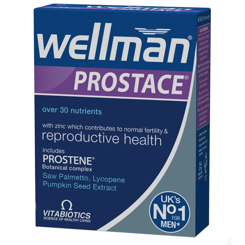 Vitabiotics Wellman Prostace Συμπλήρωμα Διατροφής για την Υγεία του Προστάτη 60tabs
