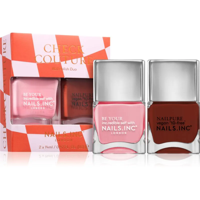 Nails Inc. Check Couture Σετ βερνίκι νυχιών
