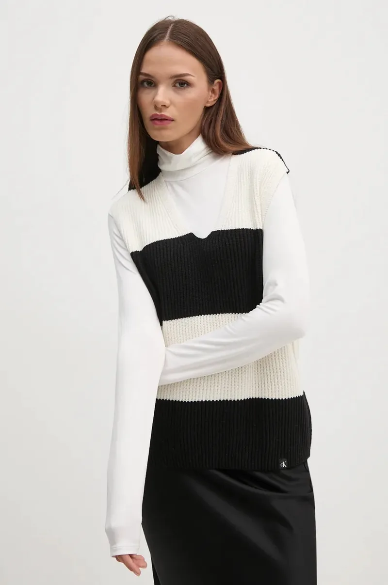 Βαμβακερό γιλέκο Calvin Klein Jeans