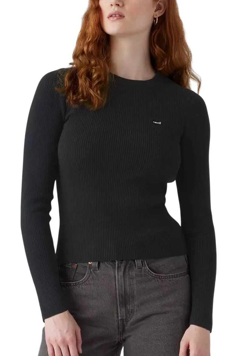 Μπλούζα Μακρυμάνικη Levi's Rib Crew Sweater A07190035-35 Γυναικείο