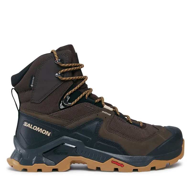 Παπούτσια πεζοπορίας Salomon Quest Element GORE-TEX L47216100 Καφέ