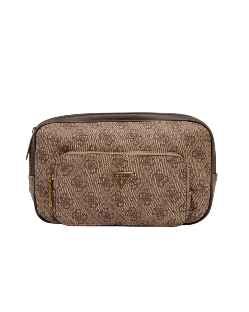 Guess Τσαντάκι Μέσης Milano Bumbag HMMILOP6398-BBO Μπεζ