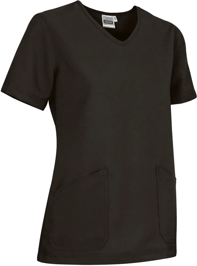 Γυναικείο Scrub Top LAVENDER Valento CQVALAVNG Black