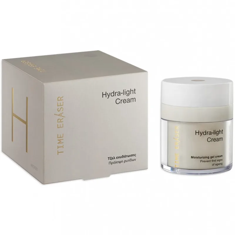 Medisei Time Eraser Hydra Light Cream Ενυδατικό Gel Προσώπου για την Πρόληψη των Πρώτων Σημαδιών Γήρανσης 50ml