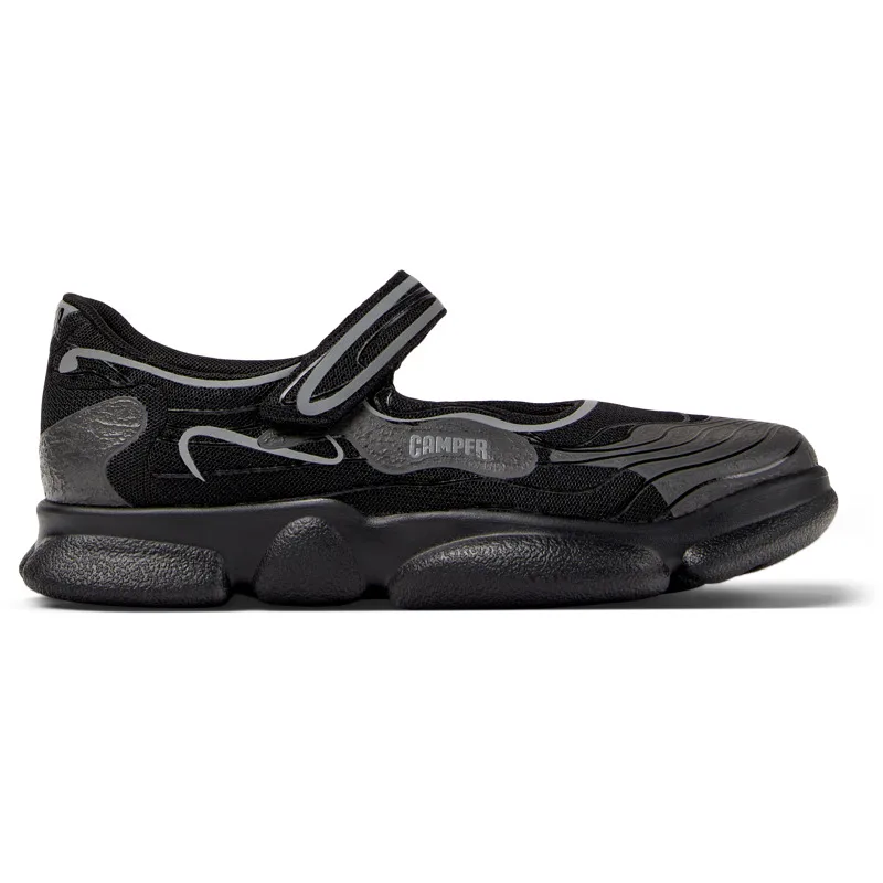CAMPER Karst - Sneakers Για Γυναικεία - Μαύρο,Γκρι, Μέγεθος 39, Cotton fabric
