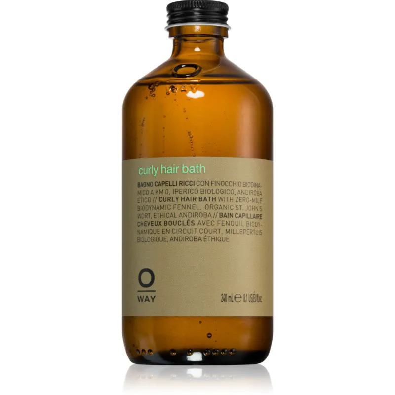 Oway beCurly Hair Bath σαμπουάν για σγουρά μαλλιά 240 ml