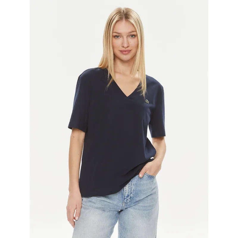 Lacoste T-Shirt TF7300 Σκούρο μπλε Regular Fit