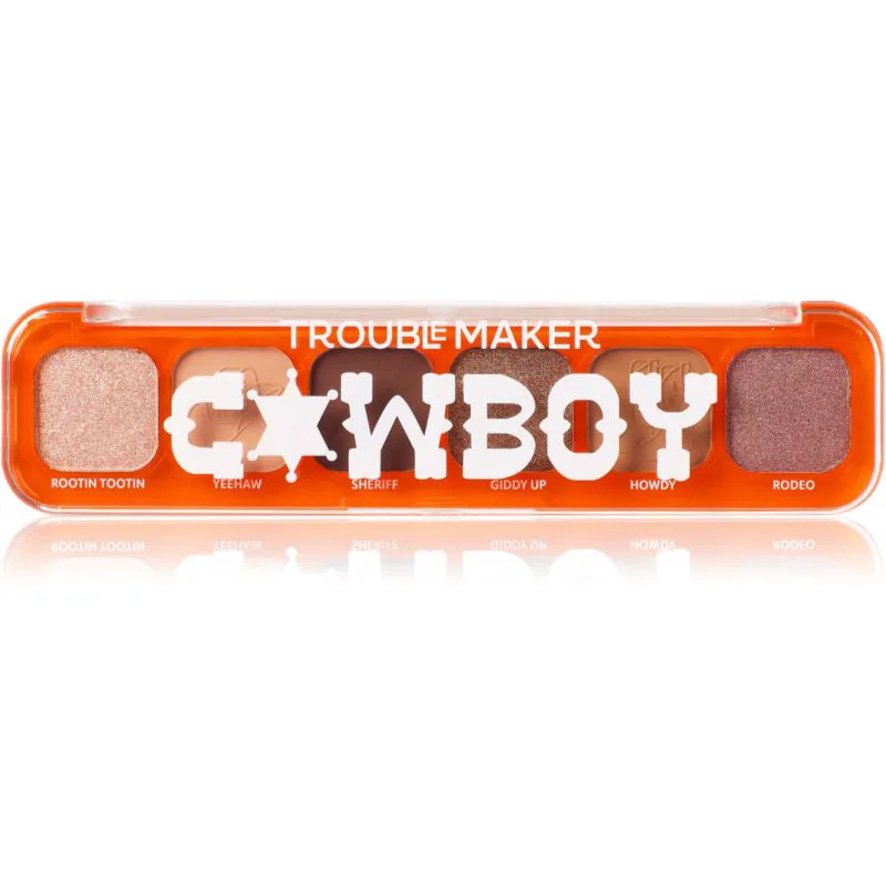 Trouble Maker Little Trouble Παλέτα σκιών για τα μάτια απόχρωση Cowboy 9 γρ