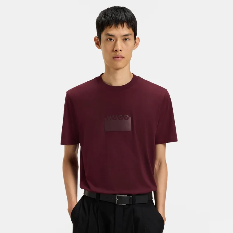Hugo Jersey Delastio Ανδρικό T-Shirt (9000249184_2081)
