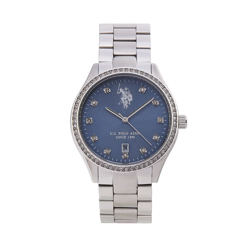 Ρολόι U.S. Polo Assn. Colette USP8318LB Ασημί